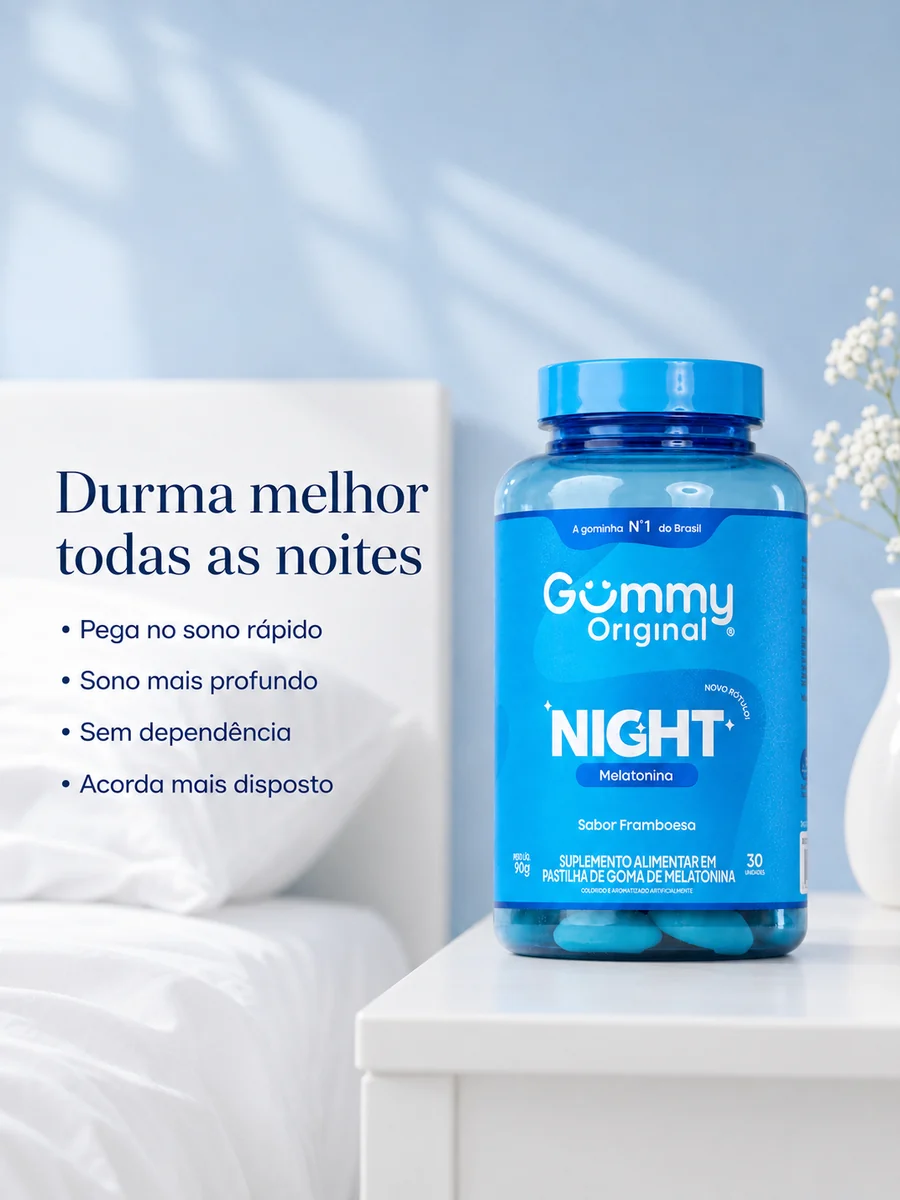 Gummy Night sabor framboesa