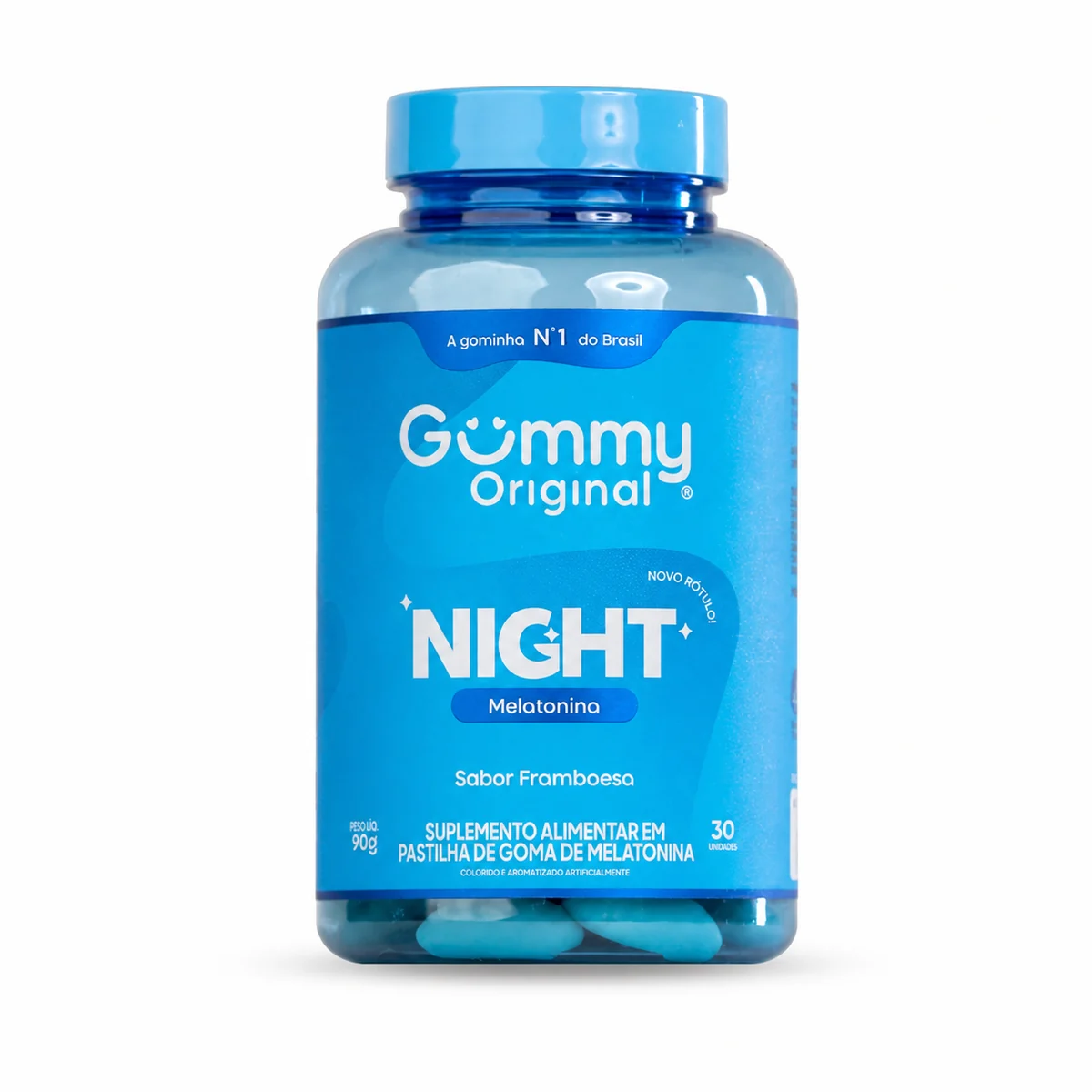 1 Frasco — Gummy Night
